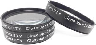 BOOSTY BRABDED 52 mm Close up Lens Filter Kit for 18-55 mm 55-100 mm 55-250 mm D3000, D3100, D3200 Close-up Filter