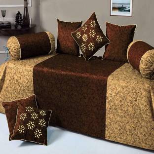 Homesajja Velvet Abstract Diwan Set