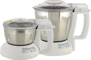 Panasonic SM 1100 ML & 400 ML chutney Jars with safety lock-white Mixer Juicer Jar