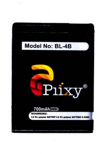 Piixy Mobile Battery For  Nokia 2630, 2660, 2760, 5000, 6111, 7070 Prism, 7370, 7373, 7500 Prism, N76 Nokia 2630, 2660, 2760, 5000, 6111, 7070 Prism, 7370, 7373, 7500 Prism, N76