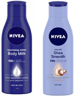 NIVEA Body Milk + Shea Butter ) Deep Moisture Serum