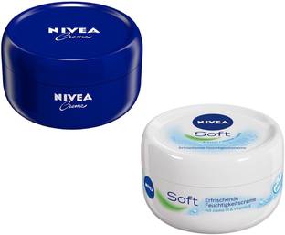 NIVEA Blue Cream + Soft Cream ) Deep Moisture Serum