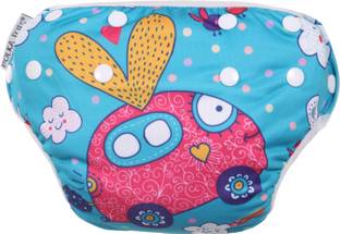 POLKA TOTS Waterproof Reusable Leakproof Adjustable Swim Diaper