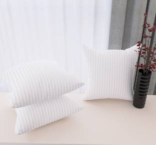 Flipkart SmartBuy Microfibre Cushion Pack of 3 Stripes Luxury