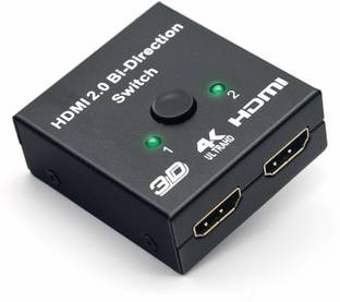 LipiWorld  TV-out Cable HDMI 2.0 Bi-Direction HDMI Manual Switch