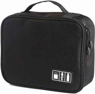 HOUSE OF QUIRK Electronics Accessories Organizer Bag Travel Toiletry Kit