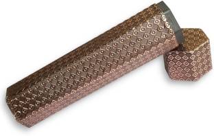 TROAS Handicrafts 1103AB Safety Incense Stick Storage Container Microfibre Incense Holder