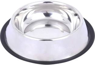 Foodies Puppies Best Small Bowl Round Stainless Steel Pet Bowl
