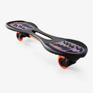 Oxelo by Decathlon KIDS' WAVEBOARD BEGINNER WB120 - MAUVE 21.5 inch x 76 inch Skateboard
