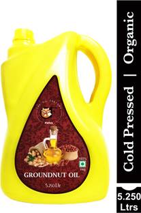 The Oil Factory Cold Pressed Groundnut/Peanut Oil (Virgin, Chekku/Ghani) Groundnut Oil Jar