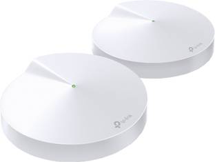 TP-Link Deco M5 Mesh Router 2.4 GHz, 5 GHz 1300 Mbps Wifi Speed Dual Band Internal Antenna Ethernet (Cable Broadband)
