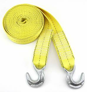 Chromoto ™ 10,000LB Heavy Duty Emergency Towing Rope Yellow Tow Straps for Vehicle 4.5 m Towing Cable
