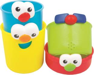 Giggles STACKING FACES , Stack - Scoop & pour for endless funtime activity