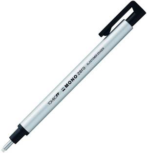 Tombow Mono Zero Round Shapre Silver Eraser