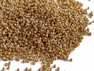 FASHION CLUSTER Uni Gold Round Seed Beads/Glass Seed Beads