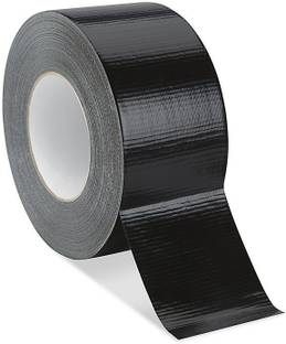 EBP 2 Inch Heavy Duty, High Bond Single Sided Medium Black Duct Tape (Manual)