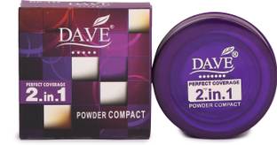 Dave 2 in One Compact Powder(Purple 5 Inches) Compact