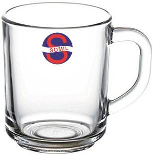AFAST Pack of 1 Glass Transparent Glass Tea & Coffee Cup