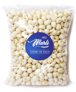 SHREE MURLI Regular Lotus Seed Pop/Gorgon Nut Puffed Kernels (Phool Makhana) Fox Nut Grade - Big Size 200 g Lotus Seeds(Makhana)