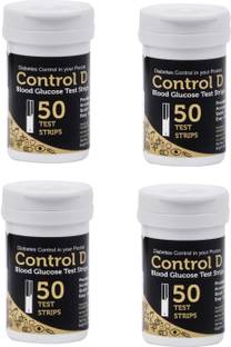 Control D CD200 200 Glucometer Strips