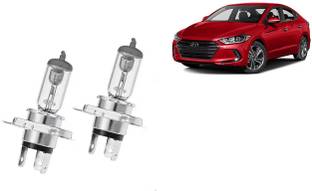 Auto Kite OSR56 - H4 Ultra Lite Yellow High Beam Halogen Head Lamp Bulb For - Elantra 2017 Headlight Car Halogen for Hyundai (12 V, 100 W)
