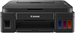 Canon Pixma ink efficient G2010 Multi-function Color Ink Tank Printer (Color Page Cost: 0.21 Rs. | Black Page Cost: 0.09 Rs.)