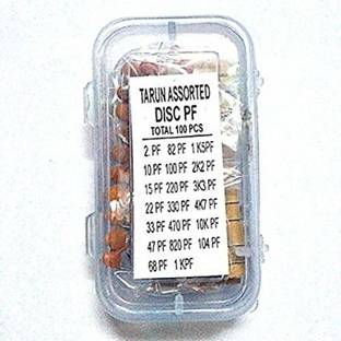 ESP PGGCRMI21 Ceramic Disk Capacitor Kit, 100 Pieces Electronic Components Electronic Hobby Kit