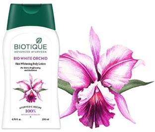 BIOTIQUE Bio White Orchid Skin Whitening Body Lotion