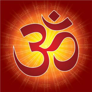 god & god's 41 cm Om Modern Art 174 Self Adhesive Sticker