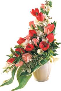 my celebrat 76.2 cm Flower Pot Self Adhesive Sticker