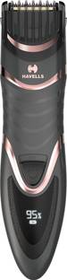 HAVELLS BT9010 Fully Waterproof Trimmer 120 mins  Runtime 20 Length Settings