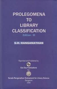 Prolegomena to Library Classification