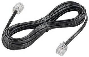 RIVER FOX Ethernet Cable 10 m 10 Meter RJ11 Telephone Modem Line Cable