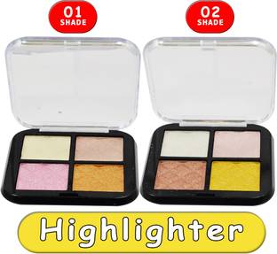 MARS 4 Color Highlight 8463 For Professional Makeup With Highlighter