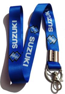 SUZUKI id tag Lanyard Id Card Holder Fabric Keychain Hook Lanyard