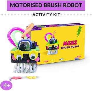 Be Cre8v STEM motorised brush robot
