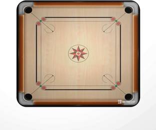 Jbn Carrom Board | Premium Gaming Mousepad | Anti-Slip Rubber Base Non Slip Base Mousepad