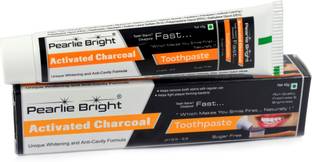 Pearlie Bright Charcoal Toothpaste- Toothpaste