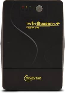 Microtek Twin Guard Pro+ 1000VA 230 V Line-interactive Tower Model UPS with Overload Protection 3 Outlet Plugs