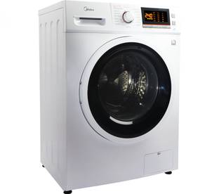 Midea 8.5/6 kg Washer with Dryer Smart Sensor Ready to Wear Clothes with In-built Heater White
