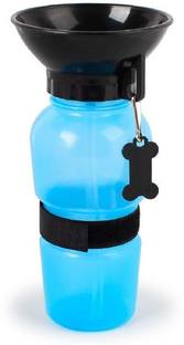 Alpyog Dog Water Bowl Bottle Sipper Portable. Classic Plastic Pet Bottle
