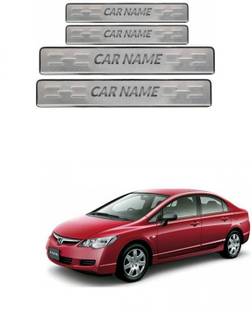 PRTEK Premium Quality Car Door Sill Scuff Plate Foot Steps 0140 Door Sill Plate