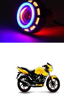 PRTEK LED Headlight Lens Projector 0181 Headlight Motorbike LED for TVS (12 V, 35 W)