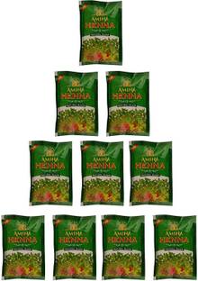 Amina Herbal Heena 300gm (Pack of 10) Natural Mehendi