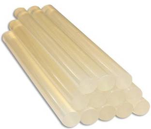 FADMAN TRANSPARENT 11MM (7 INCHES) 15 HOT MELT GLUE STICKS Adhesive