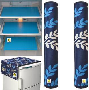 YELLOW WEAVES Refrigerator  Cover