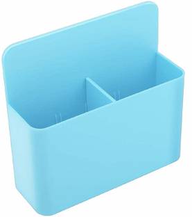 Lifekrafts 2 Compartments Fiber Pen Pencil Eraser Marker Holder