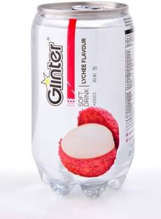 Glinter Lychee Flavour Soft Drink, 350ml