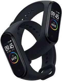 SrO M4 Band Fitness Tracker Heart Rate with Activity Tracker Waterproof Body Functions Like Steps Counter, Calorie Counter, Blood Pressure, Heart Rate Monitor LED Touchscreen Smart Band Strap