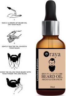 Oraya Argan PowerFull Beard Growth Oil, Moustache Oil-30ML Hair Oil